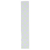 Pastel karierter Tischläufer (Vorderseite)