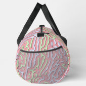 Pastel Kawaii Abstrakt-farbiger Spritzer Design Duffle Bag (Rechts)