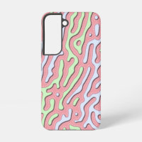 Pastel Kawaii Abstrakt-farbiges Squiggle-Design
