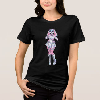 Pastel Kawaii Bunny Girl Furry T - Shirt