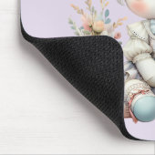 Pastel Kawaii Unicorn Mutter Tochter Duo Lavender Mousepad (Ecke)