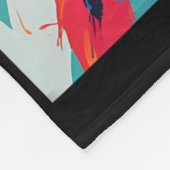 Pastel Kickboxing Navigator Concept Fleecedecke (Ecke)