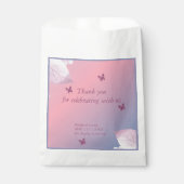 Pastel Kirsche Blüte Sakura Hochzeit danke Geschenktütchen (Vorderseite)
