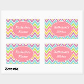 Pastel Kitchen Stickers (Blatt)