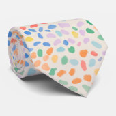 Pastel Konetti Krawatte (Gerollt)