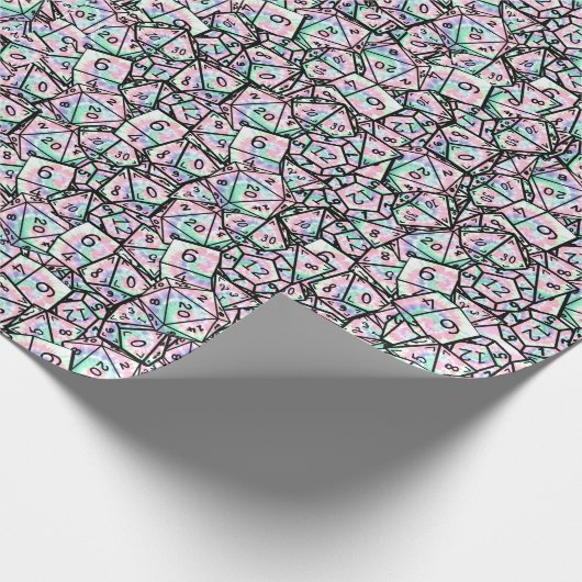 Pastel-Krawatte Die Geschenkpapier (Ecke)