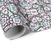 Pastel-Krawatte Die Geschenkpapier (Rolleneckpunkt)