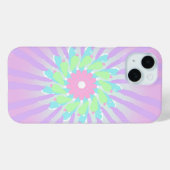 Pastel Krawatte-Dye Swirl iPhone Case (Rückseite (Horizontal))