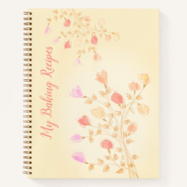 Pastel Künstlerisch Floral Notizblock