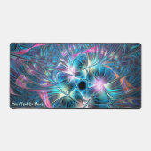 Pastel Kunststoff-Fraktal Schreibtischunterlage (Vorderseite)