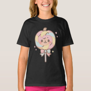 Pastel-Kürbis-Pop-Kinder-T-Shirt Süßes Kawaii T-Shirt