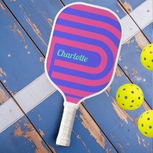 Pastel-Labyrinth Pickleball Schläger