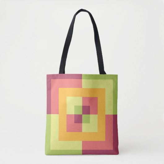 Pastel Labyrinth Tasche (Vorderseite)