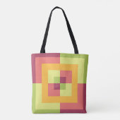 Pastel Labyrinth Tasche (Rückseite)