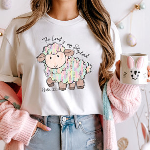 Pastel Lamb Ostern, der Herr ist mein Hirte T-Shirt