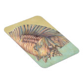 Pastel Large Conch Muschel Magnet (Rechte Seite)