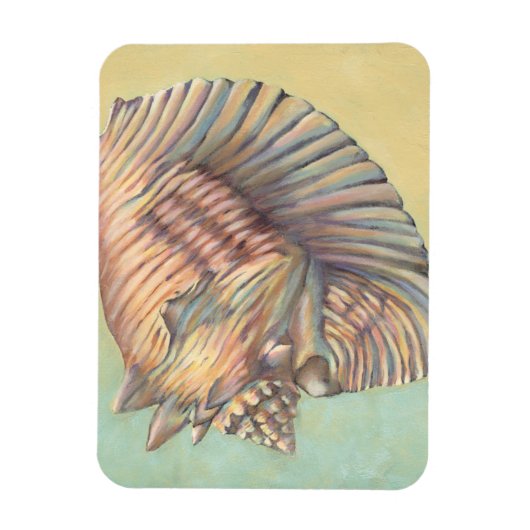 Pastel Large Conch Muschel Magnet (Vertikal)