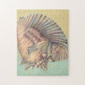 Pastel Large Conch Muschel Puzzle (Vertikal)