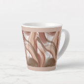 "Pastel Latte Tasse - Elegantes und modernes Desig (Rechte Ecke)