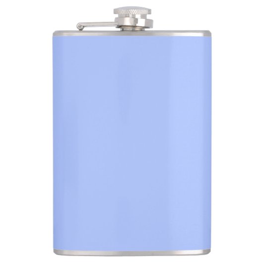 Pastel Lavender Blue Flachmann (Vorderseite)