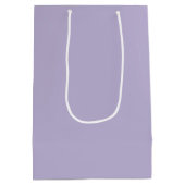 Pastel Lavender Chalk Mittlere Geschenktüte (Rückseite)