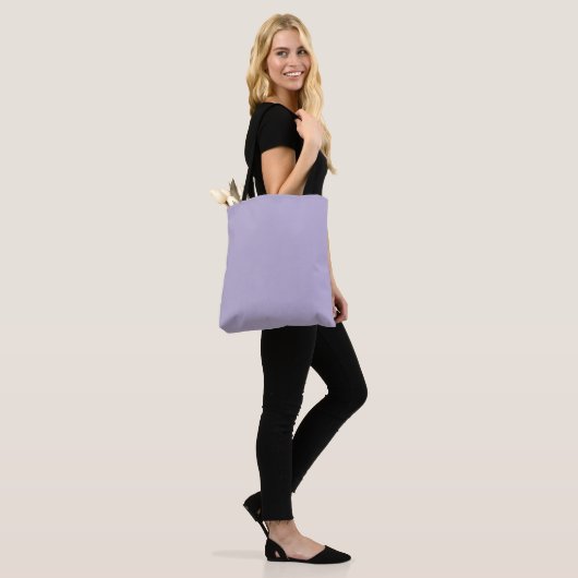 Pastel Lavender Chalk Tasche (Am Model)