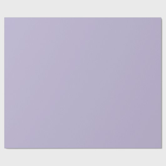 Pastel Lavender Geschenkpapier (Flach)