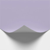 Pastel Lavender Geschenkpapier (Ecke)