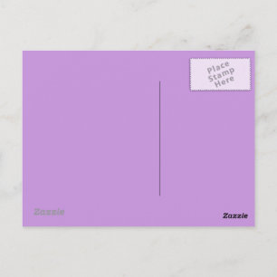 Pastel Lavender Hintergrund auf der Postkarte