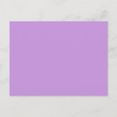 Pastel Lavender Hintergrund auf der Postkarte (Vorderseite)