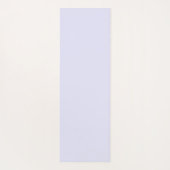 Pastel Lavender Solid Color | Classic | elegant Yogamatte (Rückseite)