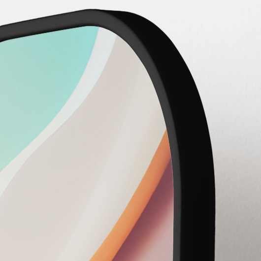 Pastel Layers Pickleball Schläger (Linke Seite)