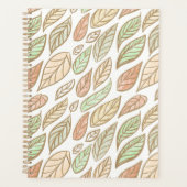 Pastel Leaf Drift Planner Planer (Vorderseite)