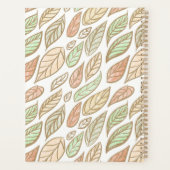 Pastel Leaf Drift Planner Planer (Rückseite)