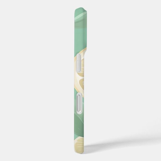 Pastel Lemon Iphone Case (Rückseite / Rechts)