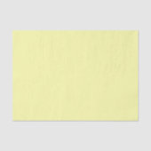 Pastel Lemon Yellow Seidenpapier (Vorderseite)