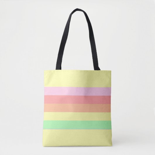 Pastel Lemon Yellow Tasche (Vorderseite)