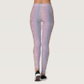 Pastel Leopard Print Leggings (Rückseite)