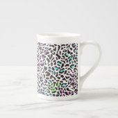 Pastel Leopard Print Porzellantasse (Rechts)