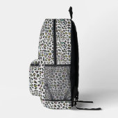 Pastel Leopard Spot Pattern Bedruckter Rucksack (Rechts)