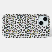 Pastel Leopard Spot Pattern Case-Mate iPhone Hülle (Rückseite (Horizontal))