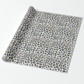 Pastel Leopard Spot Pattern Geschenkpapier (Ungerollt)