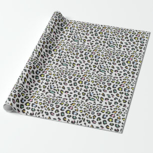 Pastel Leopard Spot Pattern Geschenkpapier