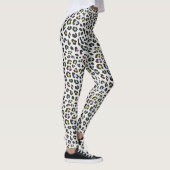 Pastel Leopard Spot Pattern Leggings (Rechts)