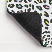 Pastel Leopard Spot Pattern Mousepad (Ecke)