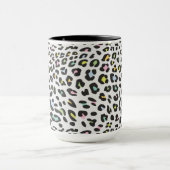 Pastel Leopard Spot Pattern Tasse (Zentrum)