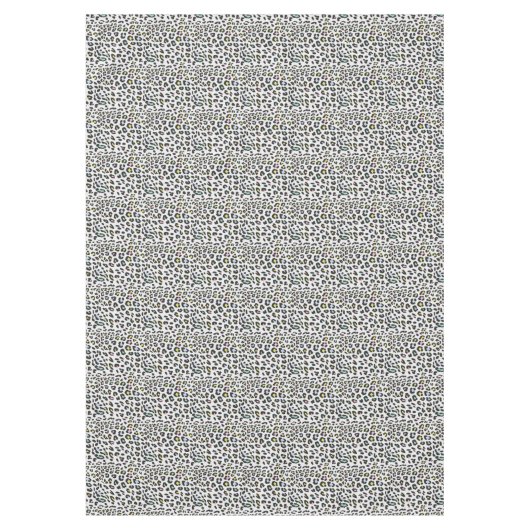 Pastel Leopard Spot Pattern Tischdecke (Vorderseite)