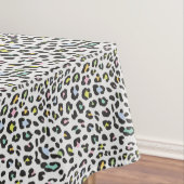 Pastel Leopard Spot Pattern Tischdecke (Beispiel)