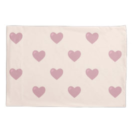 Pastel Liebe Hearts Kissenbezug
