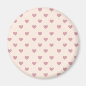 Pastel Liebe Hearts Magnet (Vorne)
